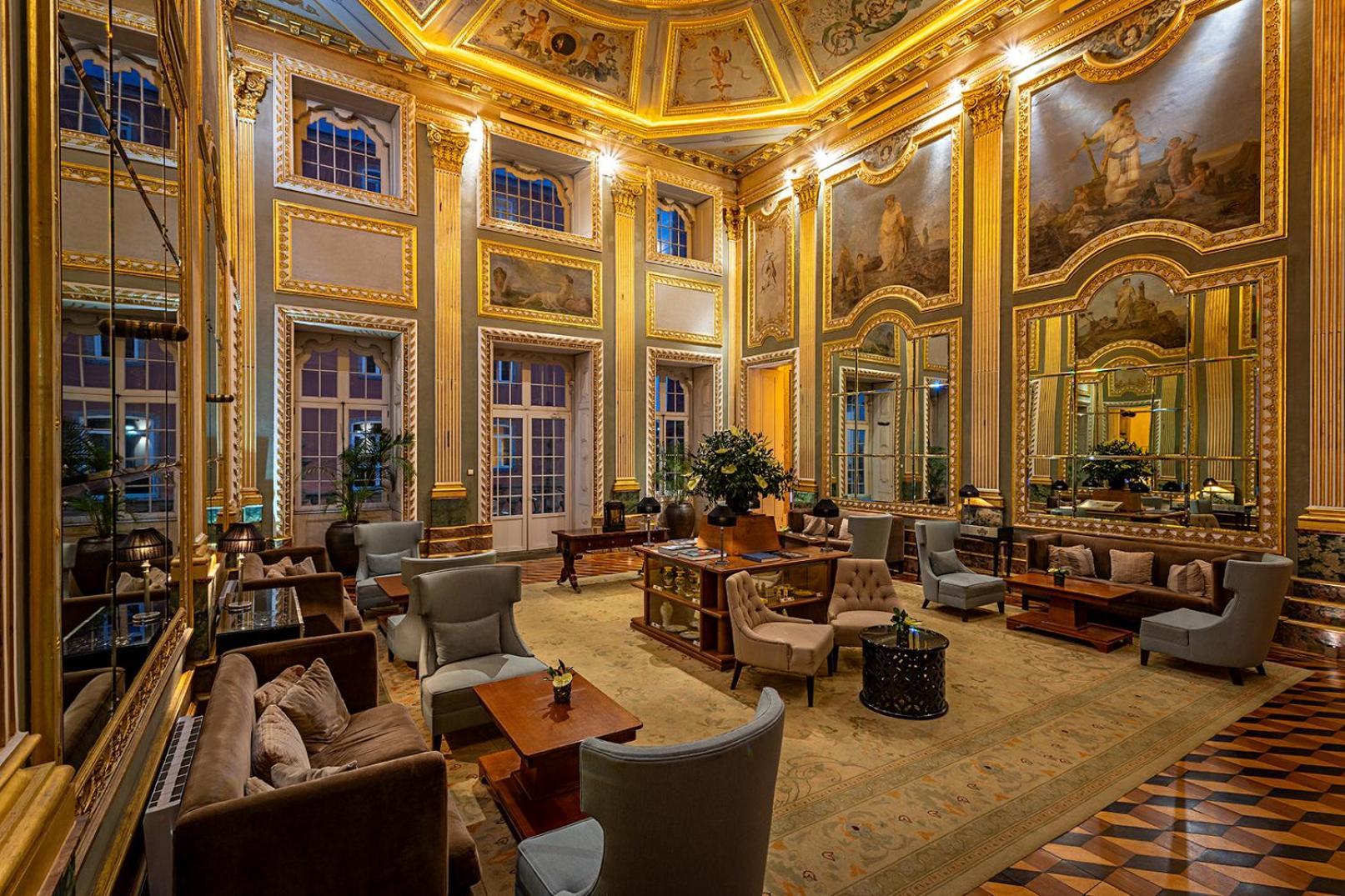 페스타나 팔라시오 도 프레이소 - 포사다 앤 내셔널 모뉴먼트 포르투 외부 사진 The lobby of the hotel